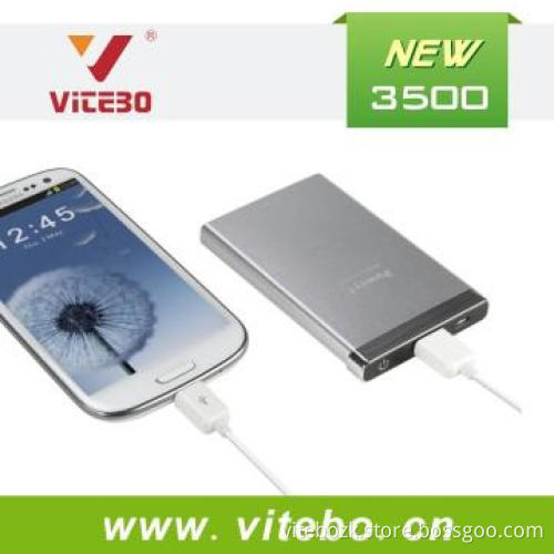 Bright LED torch Power Bank 3500mAh can use 10000hours